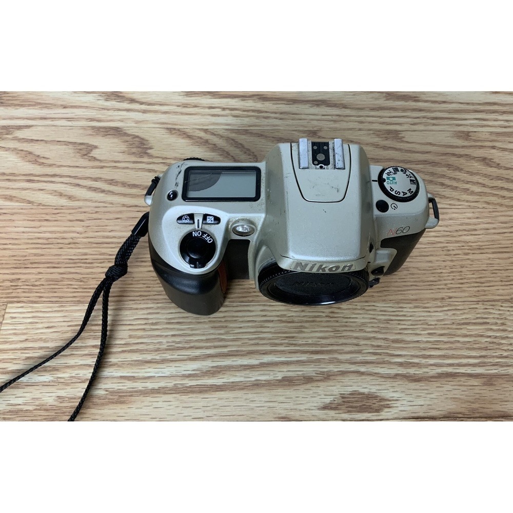 Nikon N60 35mm SLR Camera Body Untested - Picture 3 of 4